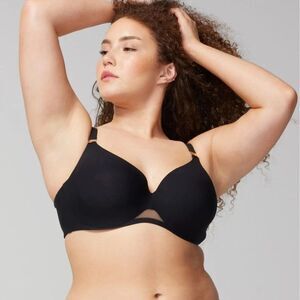 Soma Bodify Perfect Coverage Bra Size 40B Black Adjustable Underwire NEW!
